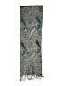 Studio 36 100% Rayon Paisley Teal Scarf One size - photo 2