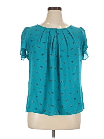 Worthington Short Sleeve Blouse (view 1)