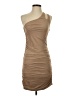 Bebe Solid Tan Cocktail Dress Size S - photo 1