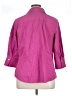 Talbots Purple 3/4 Sleeve Button-Down Shirt Size 14W - photo 2