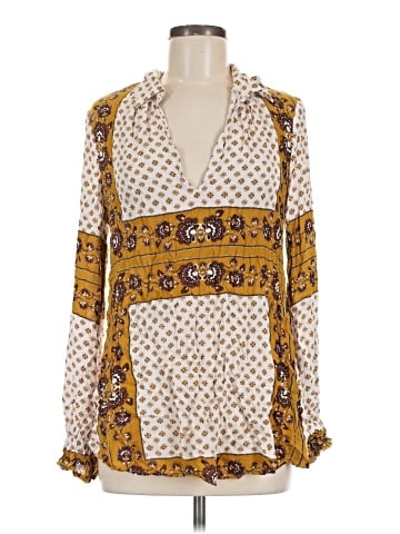 Free People Long Sleeve Blouse (view 1)
