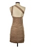 Bebe Solid Tan Cocktail Dress Size S - photo 2