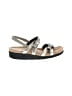 Naot 100% Leather Solid Silver Sandals Size EU 37 - photo 1
