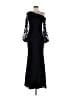 Xscape Black Cocktail Dress Size 6 - photo 1