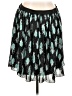 Torrid 100% Polyester Print Teal Casual Skirt Size 1X Plus (1) - photo 1