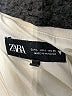 Zara Solid Ivory Cocktail Dress Size L - photo 7