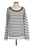 Alice + Olivia Stripes White Pullover Sweater Size L - photo 1