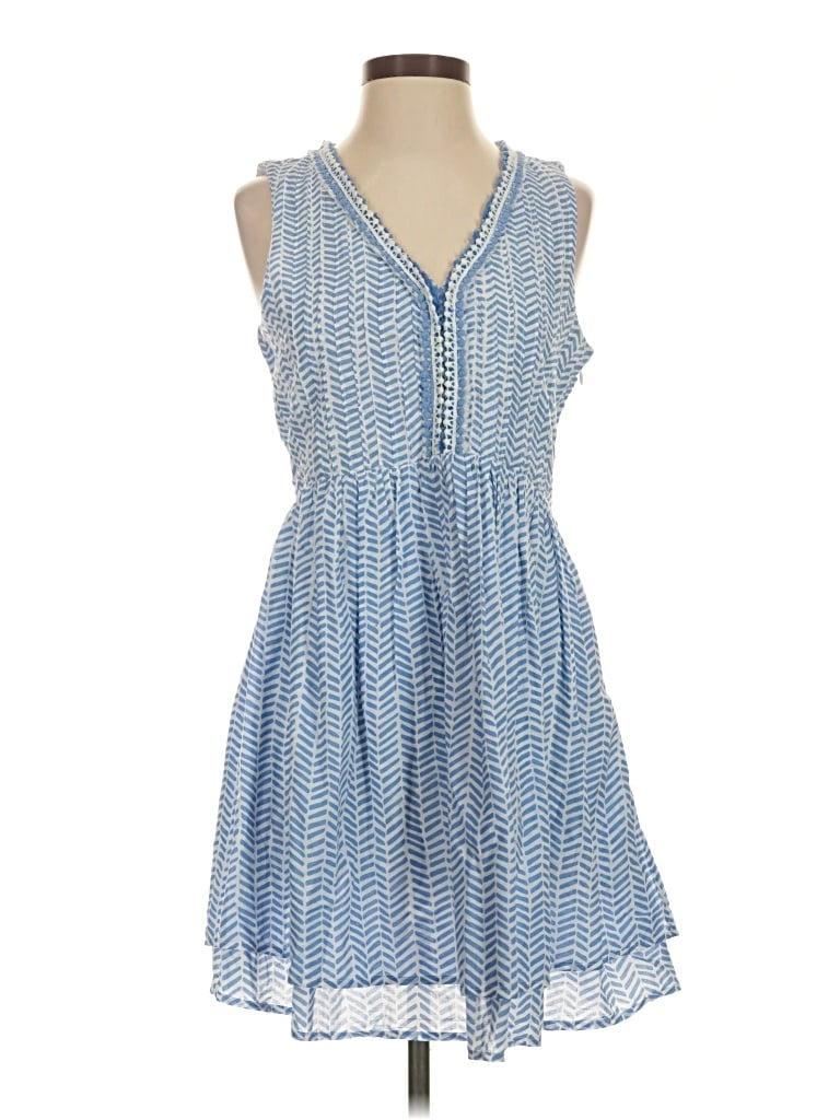 Pre-owned Vineyard Vines Casual Dress In Blue