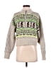 BDG Print Tan Pullover Sweater Size S - photo 1