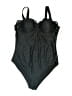 Unbranded Paisley Black One Piece Swimsuit Size L - photo 1