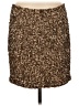 Vince. 100% Polyester Animal Print Brown Casual Skirt Size 6 - photo 1