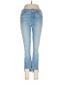 7 For All Mankind Hearts Blue Jeans Size 28 waist - photo 1