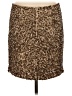 Vince. 100% Polyester Animal Print Brown Casual Skirt Size 6 - photo 2