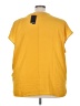 ELOQUII Yellow Short Sleeve Blouse Size 26 - photo 2