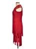 Herve Leger Red Cocktail Dress Size L - photo 5