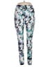 Bally Total Fitness Print Blue Active Pants Size 1X - photo 1