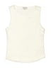 Crewcuts Ivory Sleeveless T-Shirt Size 8 - photo 1