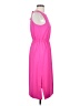 J.Crew 100% Polyester Solid Pink Casual Dress Size 2 - photo 4