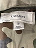 Caslon 100% Cotton Camo Green Raincoat Size XXS (petite) - photo 6