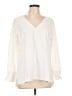 ADAY Ivory Long Sleeve Blouse Size L - photo 1