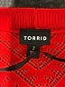 Torrid Red Cardigan Size 2X Plus (2) - photo 7