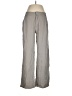 Pull&Bear Chevron-herringbone Gray Casual Pants Size 6 - photo 1