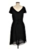Talbots 100% Silk Solid Black Casual Dress Size 8 Petite - photo 2