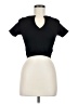 Cotton On Black Short Sleeve Turtleneck Size Med - Lg - photo 1
