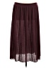 ASOS 100% Polyester Burgundy Casual Skirt Size 8 - photo 1