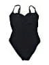 La Blanca Solid Black One Piece Swimsuit Size S (estimated) - photo 2