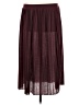 ASOS 100% Polyester Burgundy Casual Skirt Size 8 - photo 2