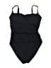 La Blanca Solid Black One Piece Swimsuit Size S (estimated) - photo 1