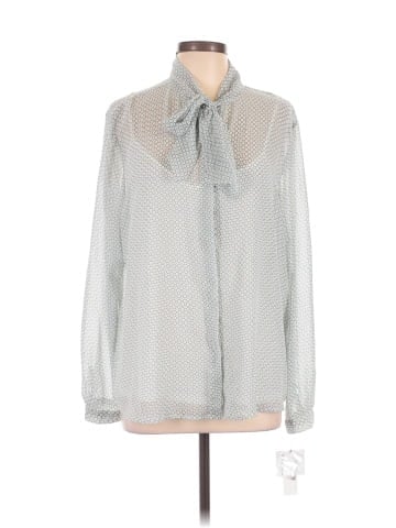 Liz Claiborne Long Sleeve Blouse (view 1)