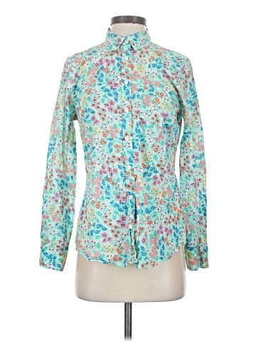 J.Crew Factory Store Long Sleeve Blouse (view 1)