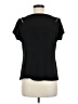 Worthington Black Short Sleeve Top Size M - photo 2