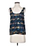 Hurley 100% Polyester Blue Sleeveless Top Size S - photo 1