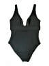 Boden Solid Black One Piece Swimsuit Size 12R - photo 2