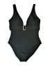 Boden Solid Black One Piece Swimsuit Size 12R - photo 1