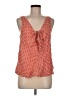 Maeve 100% Modal Orange Sleeveless Blouse Size M - photo 1