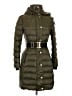 Burberry 100% Polyester Green Coat Size 10 - photo 1