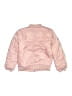 C&C California 100% Polyester Solid Pink Jacket Size 12 - photo 2
