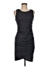 Leith Solid Gray Cocktail Dress Size M - photo 1