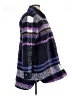 Ann Taylor LOFT 100% Polyester Plaid Purple Coat Size XL - photo 4