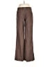 DKNY 100% Linen Brown Linen Pants Size 10 - photo 2