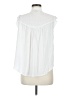 Torrid White Sleeveless Button-Down Shirt Size Med Plus (00) - photo 2