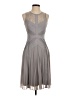 BCBGMAXAZRIA 100% Polyester Gray Cocktail Dress Size 2 - photo 1