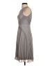 BCBGMAXAZRIA 100% Polyester Gray Cocktail Dress Size 2 - photo 5