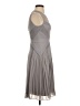 BCBGMAXAZRIA 100% Polyester Gray Cocktail Dress Size 2 - photo 4