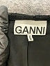 Ganni Solid Black Cocktail Dress Size EU 32 / US 2 - photo 7