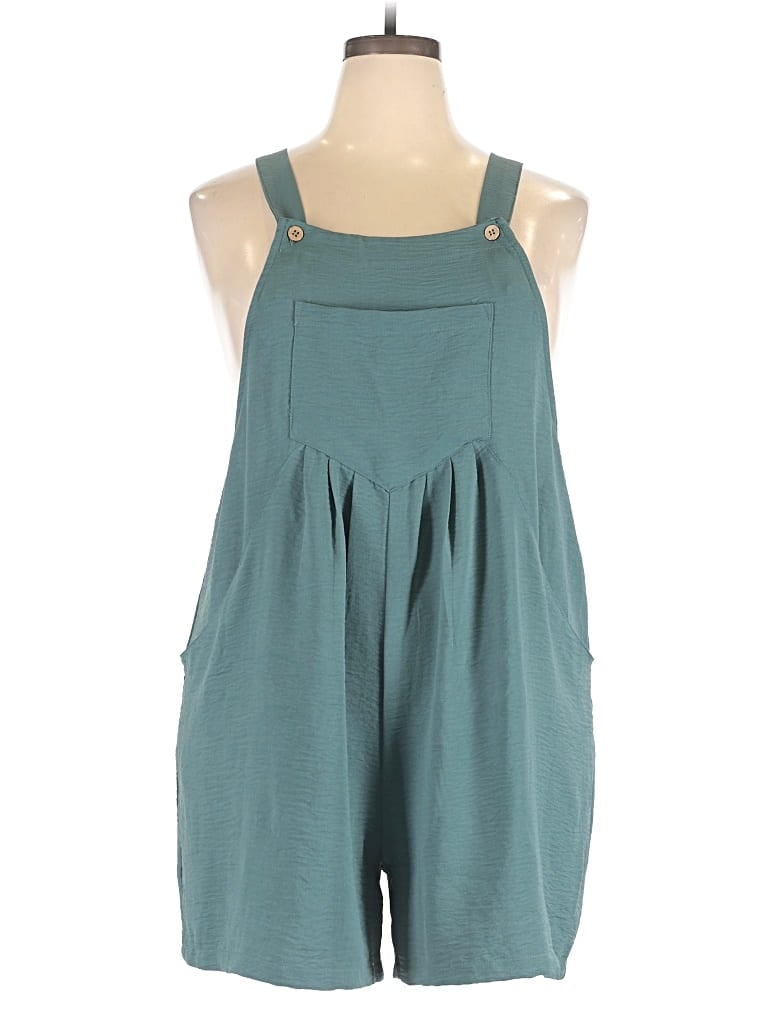 Pre-owned Grecerelle Romper In Teal